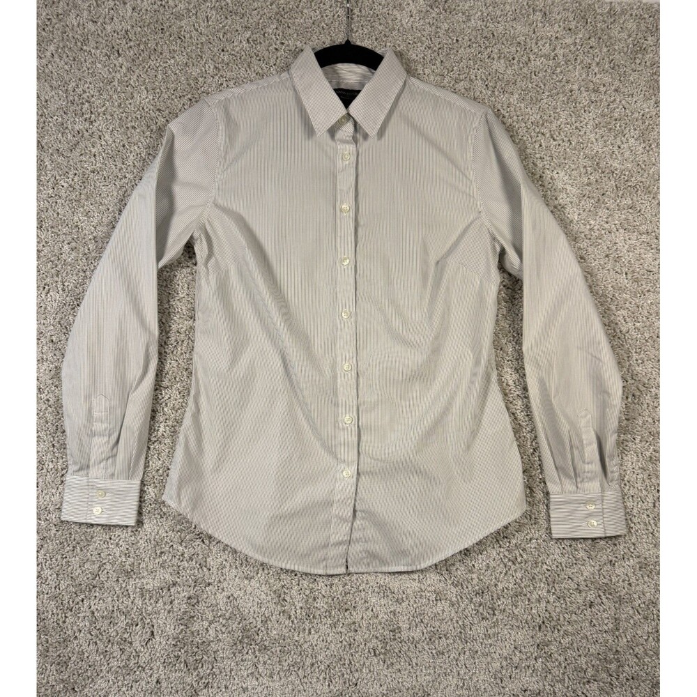 Banana Republic Striped Riley Tailored Fit-Shirt Size 2